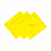 Classy Touch Microfiber Multipurpose Duster | Yellow | Set of 3 Pcs