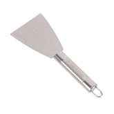 Classy Touch Stainless Steel Cooking Solid Turner | Silver