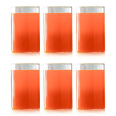 Borosil Vision Glass Set, 295 ml, Set of 6, Transparent