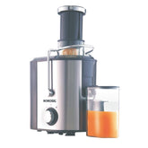 Borosil Primus 500 Watts Centrifugal Juicer | Silver & Black