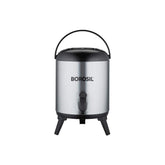 Borosil Stainless Steel Hydra Wonder Water Jug | Silver