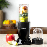 Borosil NutriFresh PB31 400 Watts Portable Mini-Blender Grinder & Smoothie Maker | Black