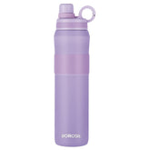 Borosil Stainless Steel Hydra Thirst Burst Lavender 800 ML Vacuum Insulated Flask Bottle | Lavender | 1 Pc