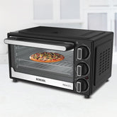 Borosil Prima 21 Litres Oven Toaster Griller | Convection Heating | 5 Heating Option | Black