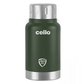 Cello Duro Top Tuff Steel Water Bottle with Durable DTP Coating | 1 Pc