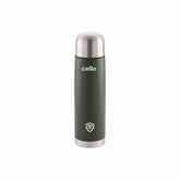 Cello Duro Flip Tuff Steel Water Bottle with Durable DTP Coating | 1 Pc