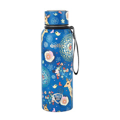 Cello Deezee Kent 900 ML Tuff Steel Water Bottle with Durable DTP Coating | 1 Pc
