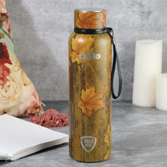 Cello Deezee Kent 900 ML Tuff Steel Water Bottle with Durable DTP Coating | 1 Pc