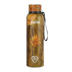 Cello Deezee Kent 900 ML Tuff Steel Water Bottle with Durable DTP Coating | 1 Pc