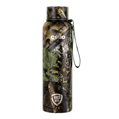 Cello Deezee Kent 900 ML Tuff Steel Water Bottle with Durable DTP Coating | 1 Pc