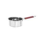 Bengani Stainless Steel 22 Gauge Plain Bottom Saucepan | Silver