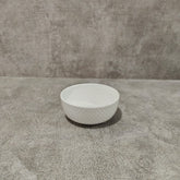 Clay Craft Diamond Plain Bowl Set | White | Set of 6 Pcs