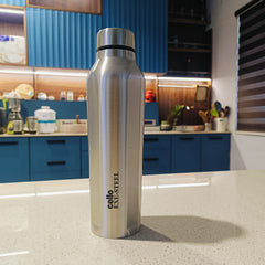 Cello Vertex Stainless Steel Leak-Proof Water Bottle – Stylish, Odorless & Food-Grade Hydration Solution for Cold Drinks| Sleek | Stylish | 100% Stainless steel | 1000 ML