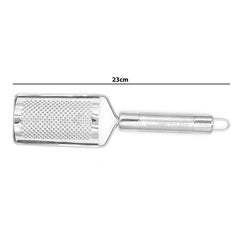 Classy Touch Stainless Steel Grater | Thick Round Handle for better Grip