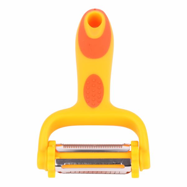 Classy Touch Y Shaped Multifunction 3 in 1 Peeler | Yellow | 1 Pc