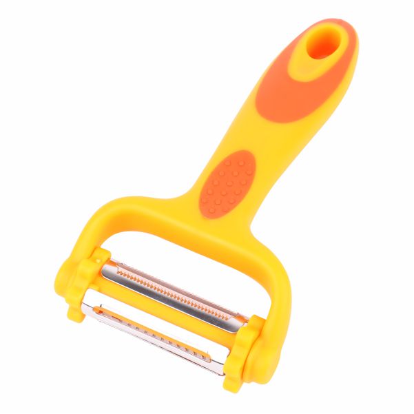 Classy Touch Y Shaped Multifunction 3 in 1 Peeler | Yellow | 1 Pc