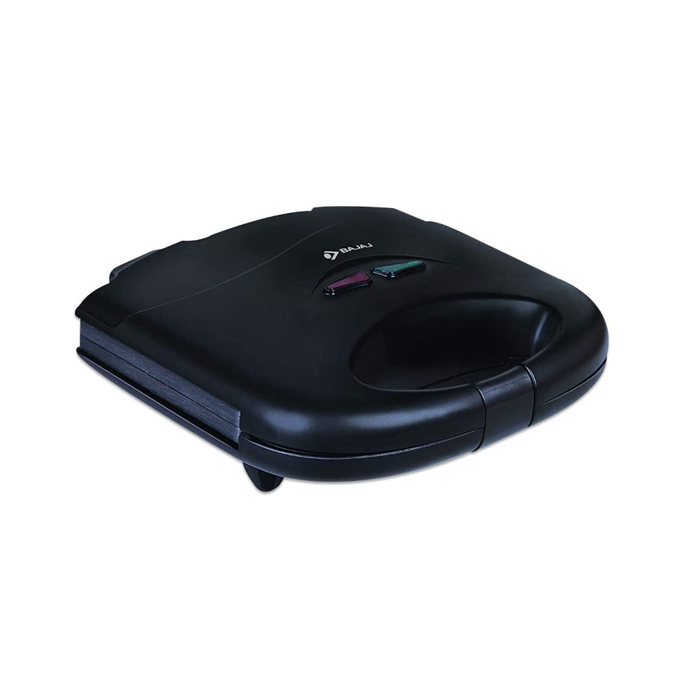 Bajaj SWX 3 Deluxe 800 Watt Sandwich Toaster | 2-Slice | Black