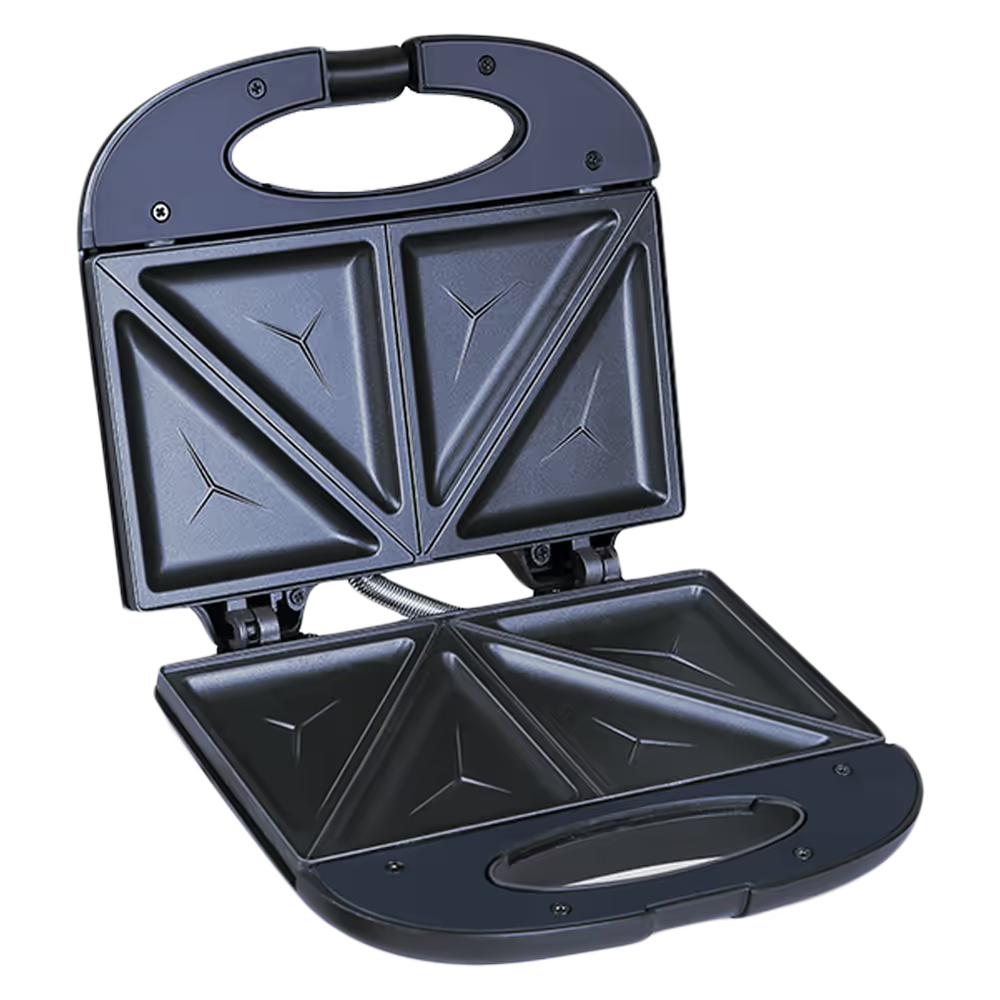 Bajaj SWX 3 Deluxe 800 Watt Sandwich Toaster | 2-Slice | Black