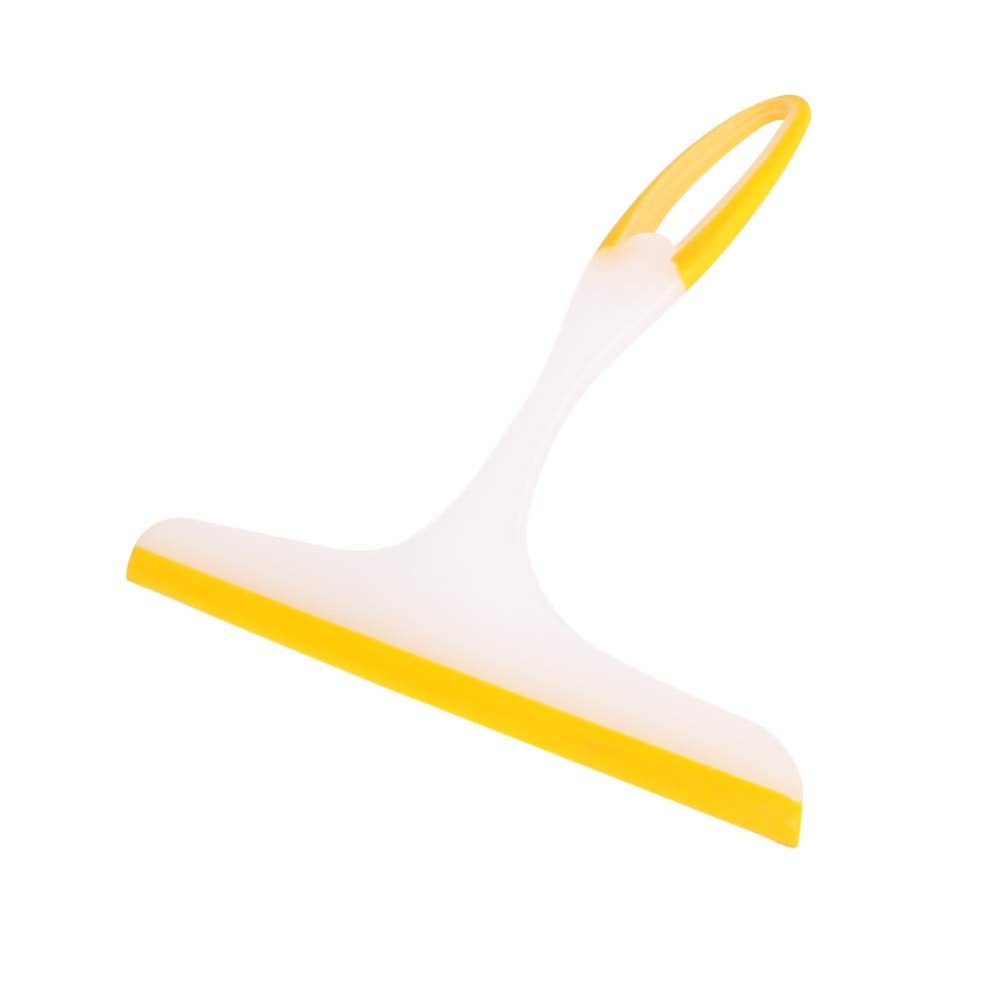 Classy Touch Plastic Glass Cleaning Handy Wiper - CT0113 | White & Yellow