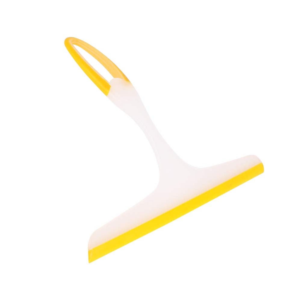 Classy Touch Plastic Glass Cleaning Handy Wiper - CT0113 | White & Yellow