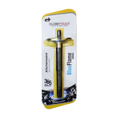 Classy Touch Blue Flame Slim Black Gas Lighter - CT - 1168 | Kitchen Stove Lighter | 1 Pc