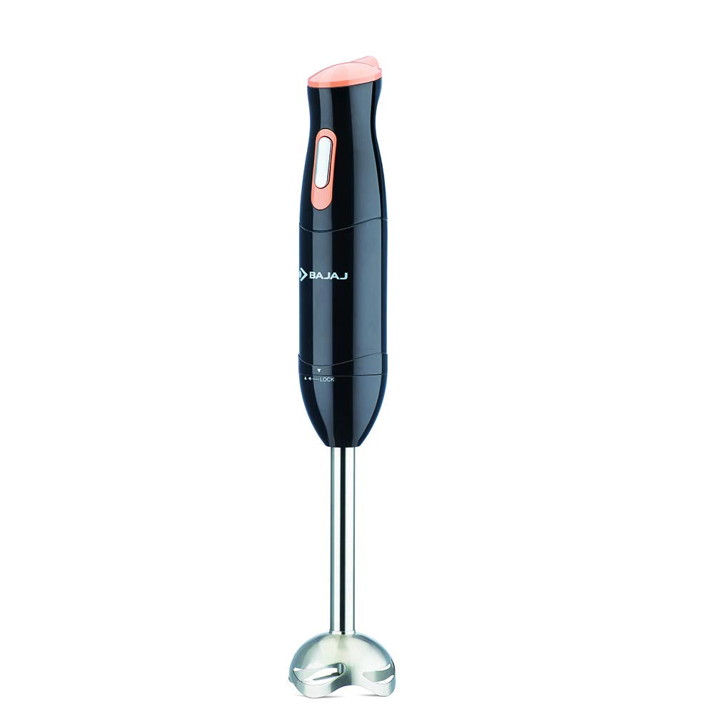 Bajaj HB 21 300 Watts Hand Blender | Silent DC Motor | Black