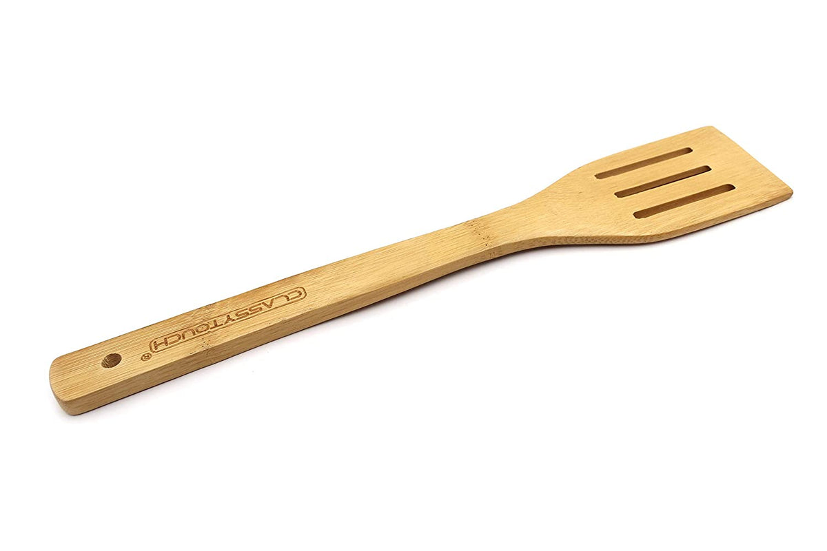 Classy Touch Premium Bamboo Standard Slotted Turner