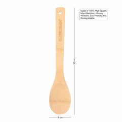Classy Touch Premium Bamboo Standard Spoon Spatula