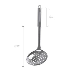 Classy Touch Stainless Steel Skimmer | Silver