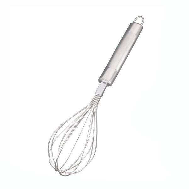 Classy Touch Stainless Steel Whisk Egg Frother | Milk Beater | Silver