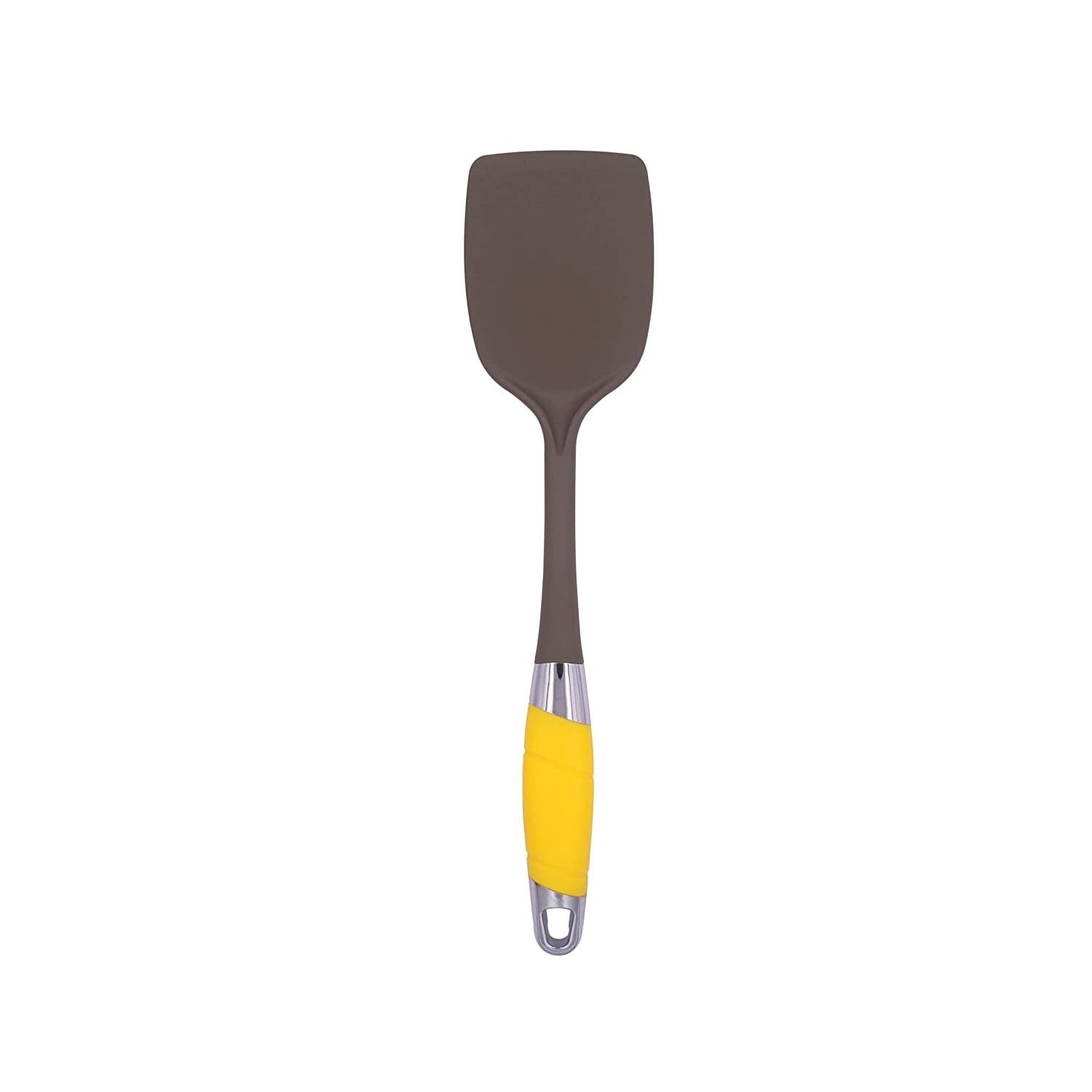 Classy Touch Nylon Solid Turner - CT501 | Grey & Yellow
