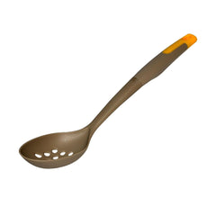 Classy Touch Nylon Slotted Serving Spoon - CT502 | Grey & Yellow