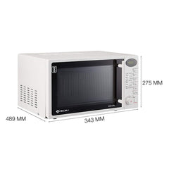 Bajaj 2005 ETB 20 Litres Grill Microwave Oven with Jog Dial | White