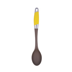 Classy Touch Nylon Solid Serving Spoon - CT497 | Grey & Yellow