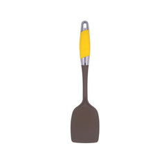 Classy Touch Nylon Solid Turner - CT501 | Grey & Yellow