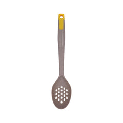 Classy Touch Nylon Slotted Serving Spoon - CT502 | Grey & Yellow