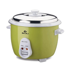 Bajaj RCX 1.8 Duo Double Bowl 1.8 Litre Rice Cooker | Lime Green