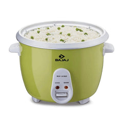 Bajaj RCX 1.8 Duo Double Bowl 1.8 Litre Rice Cooker | Lime Green
