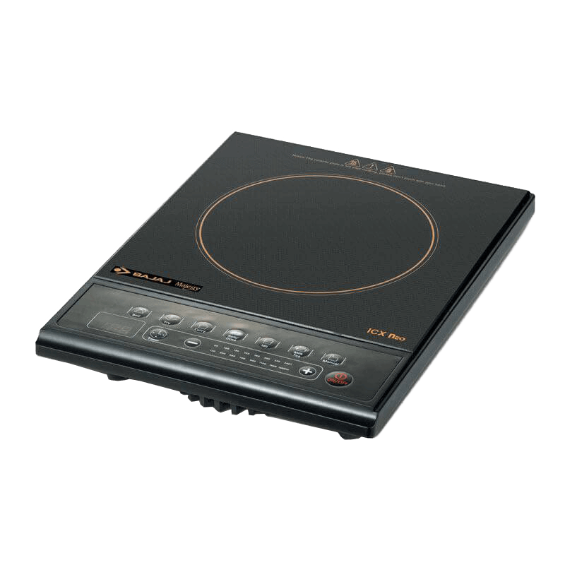 Bajaj Majesty ICX Neo 1600 Watt Induction Cooktop | Black