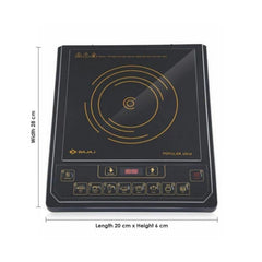 Bajaj Popular Ultra 1400 Watts Induction Cooktop | Black