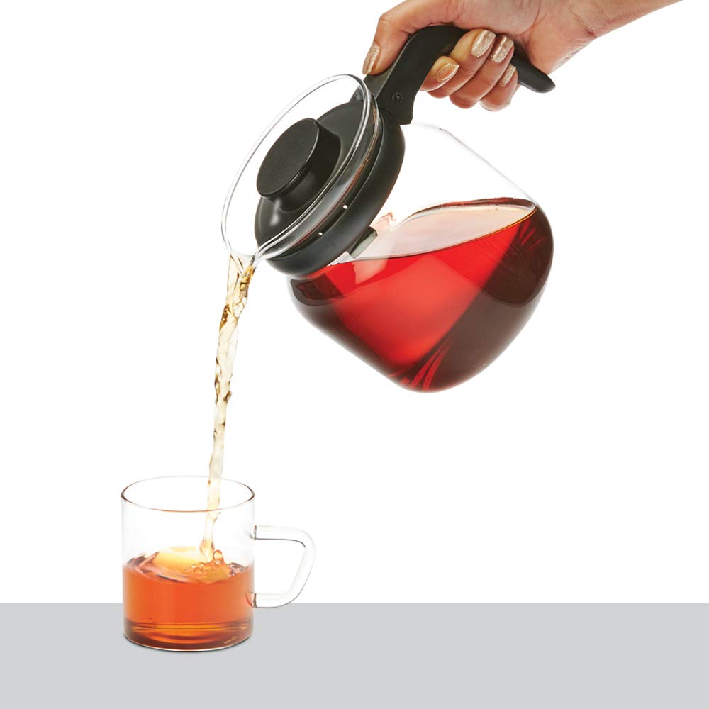 Borosil Classic Tea Set - Large | Transparent | Set of 7 Pcs