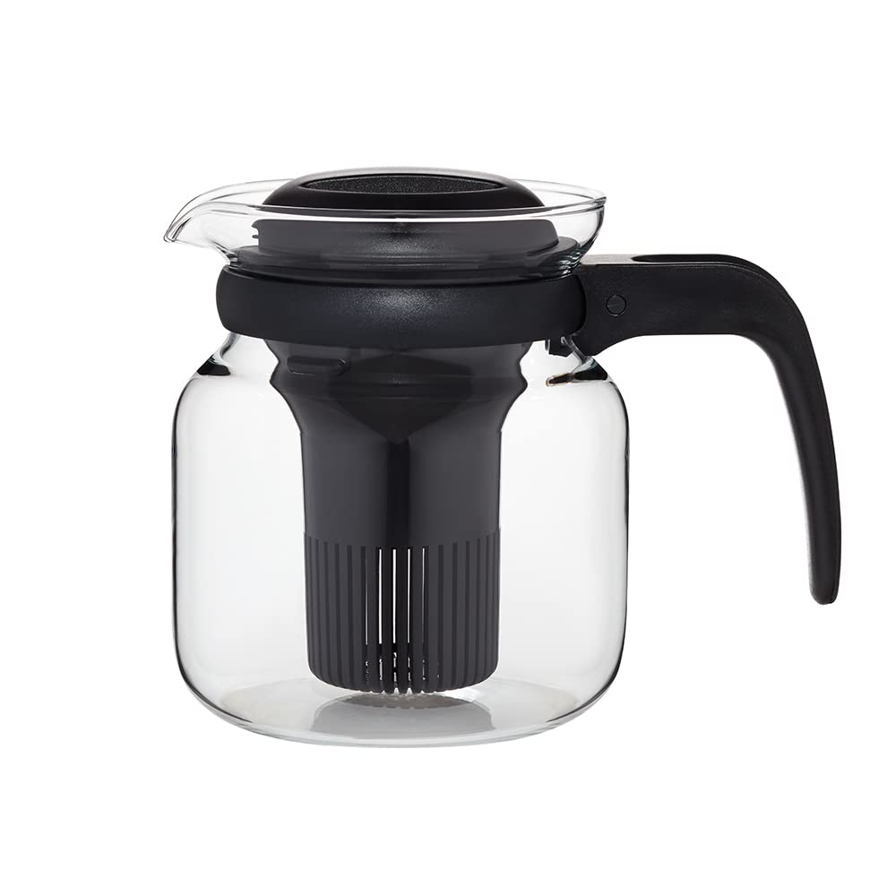 Borosil Flame Proof Glass Carafe with Infuser | Transparent | 1 Pc