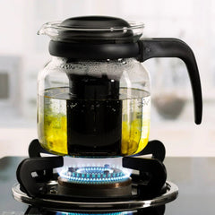 Borosil Flame Proof Glass Carafe with Infuser | Transparent | 1 Pc