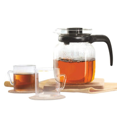 Borosil Classic Tea Set - Medium | Transparent | Set of 5 Pcs