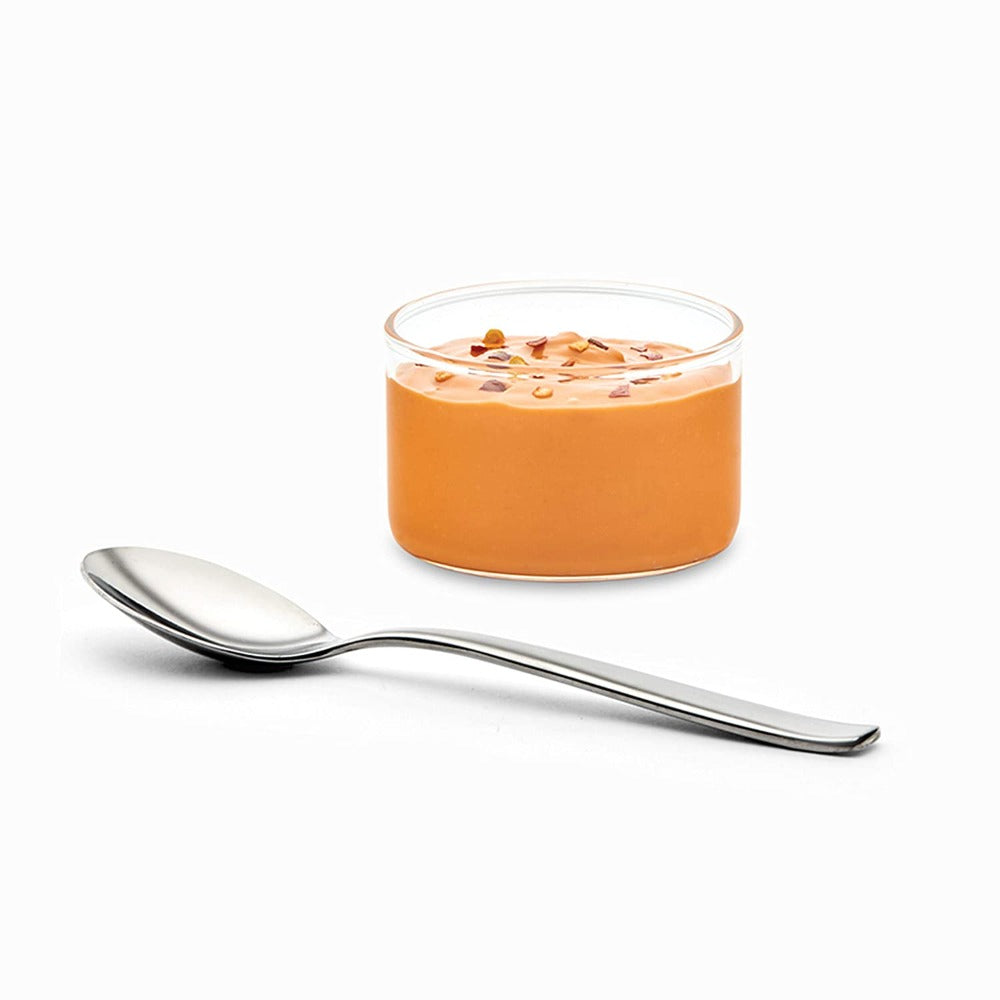 Borosil Small Vision 105 ML Katori Bowl | Transparent | Set of 6 Pcs