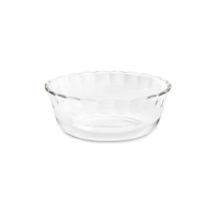 Borosil Designer 430 ML Bowl Set | Transparent | Set of 4 Pcs