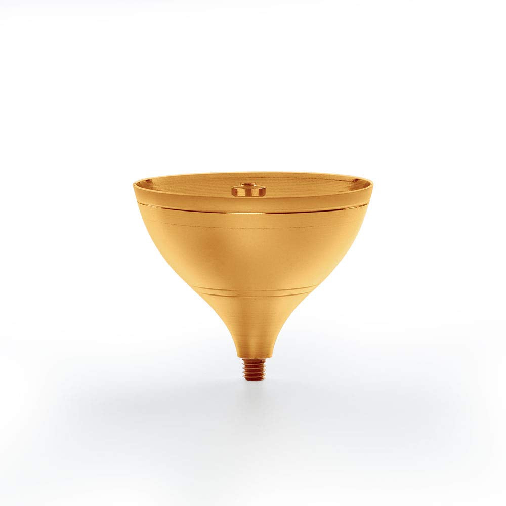 Borosil Brass Akhand Diya | Golden
