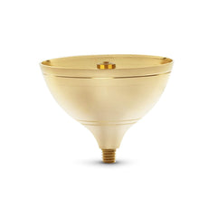 Borosil Brass Akhand Diya | Golden