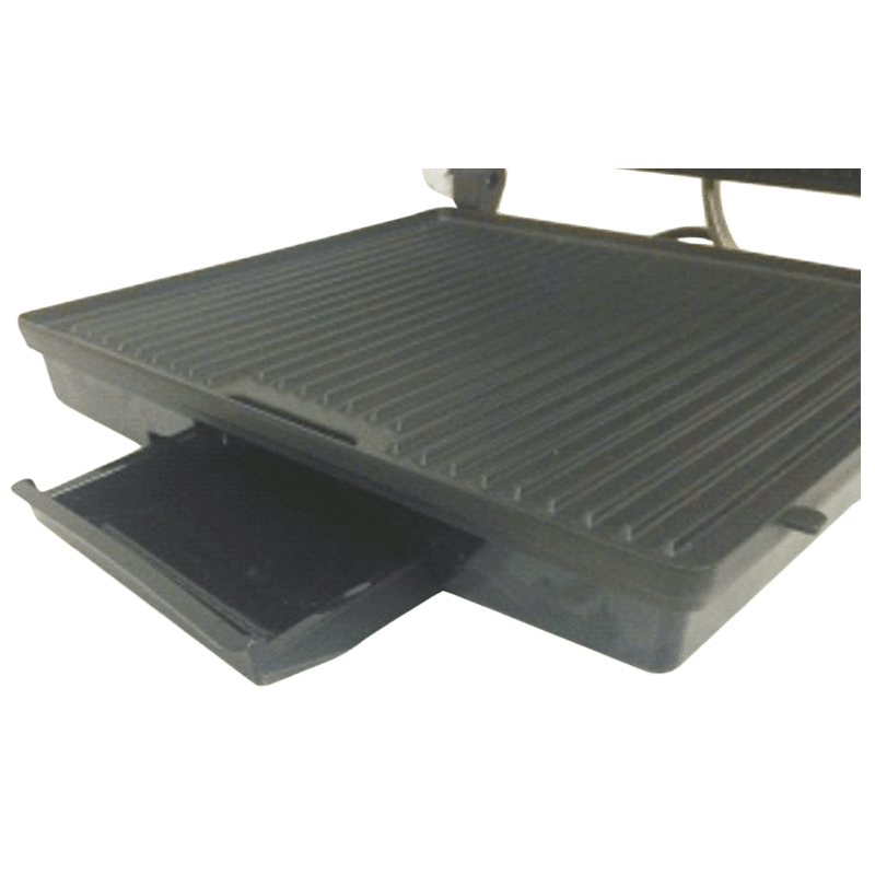 Borosil Super Jumbo BGRILLSS23 2000 W Grill Sandwich Maker | Black & Silver