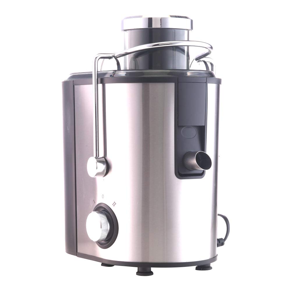 Borosil Primus 500 Watts Centrifugal Juicer | Silver & Black